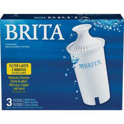 Brita Pitcher Water Filter Cartridge (3-Pack)
