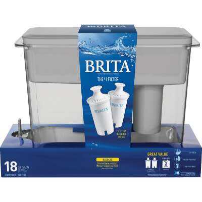 Brita 18 Cup Gray Ultramax Filtered Water Dispenser